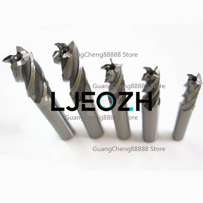 End Mill Set - Juego de 5 fresas de acero