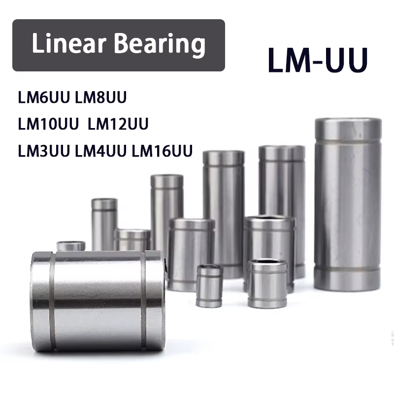 Lm8Uu Bearing - 10 piezas de bujes lineales LM8