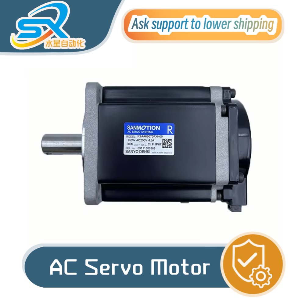 Servo Motor - Servomotor Sanyo para robótica R2AA08075FXH00 Servomotor