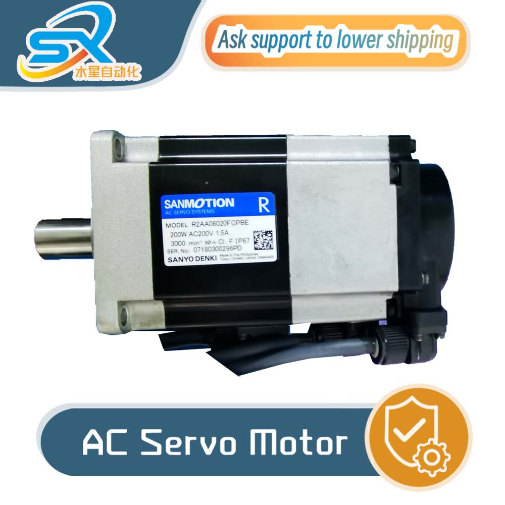 Servo Motor - Servomotor de CA Sanyo, funcionamiento en