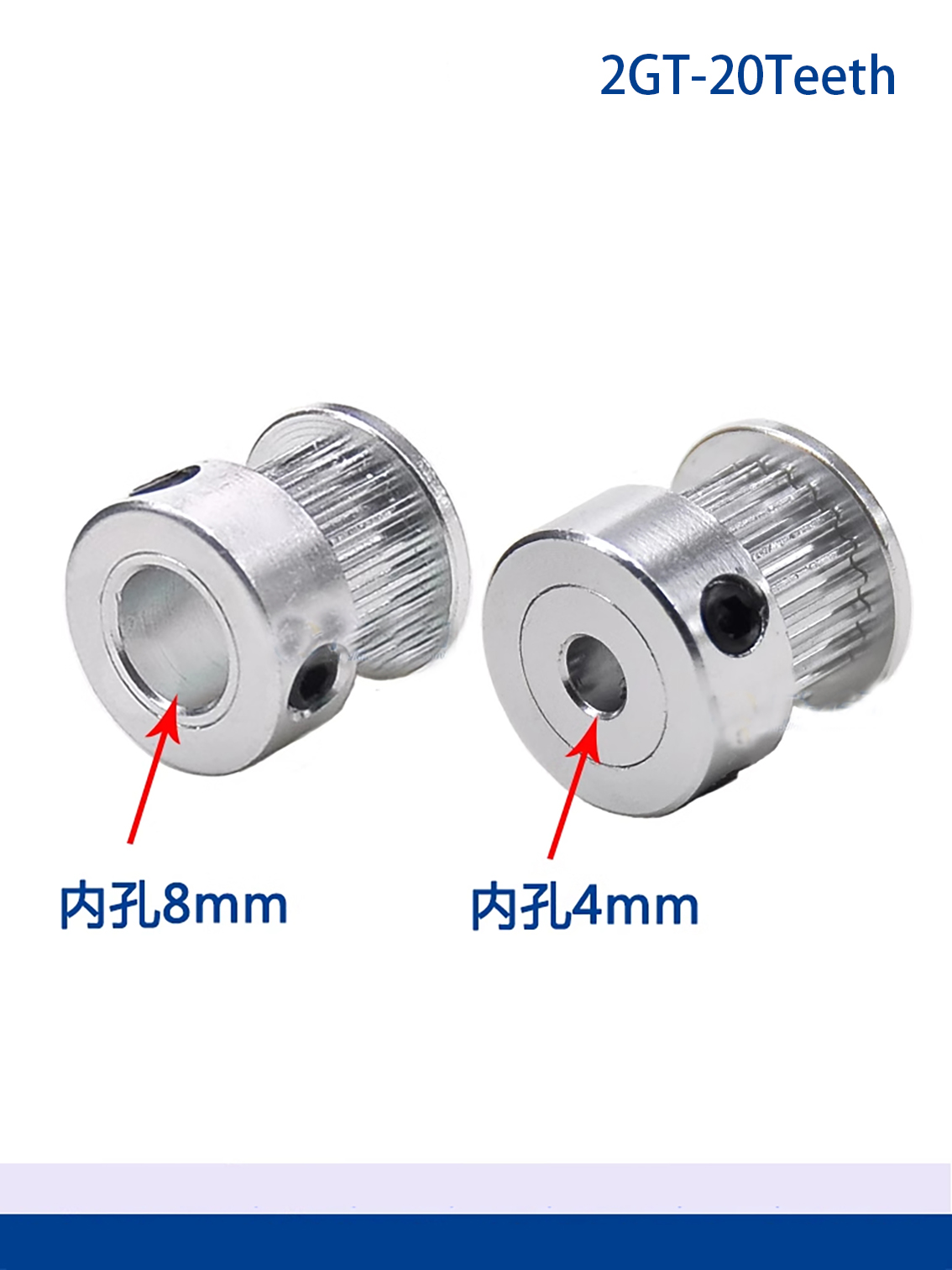 Polea de aluminio GT2 de 16 di - Gt2 Pulley reseña y precio