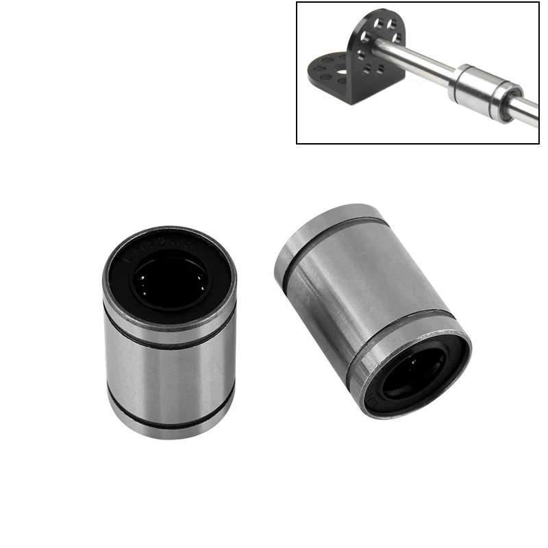 10 Uds LM6UU LM8UU LM10UU LM12 - Lm8Uu Bearing reseña y precio