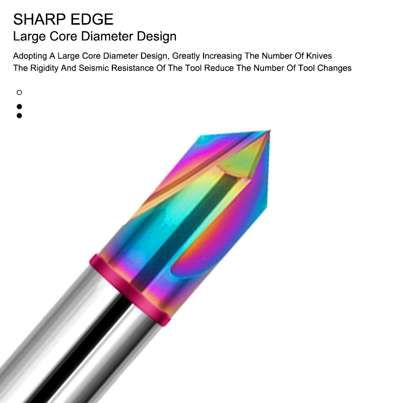 SHAZAM-Fresa de chaflán de ran - End Mill Set reseña y precio