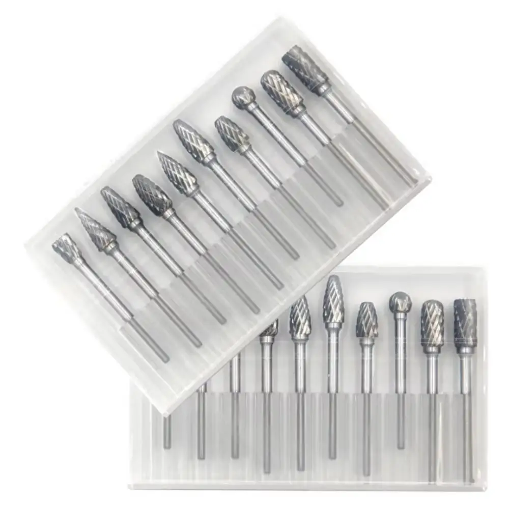 Juego de 10 fresas rotativas d - Carbide End Mill reseña y precio