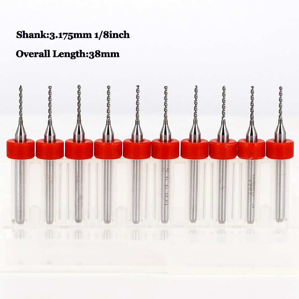 Juego de brocas PCB de 10 piez - End Mill Set reseña y precio