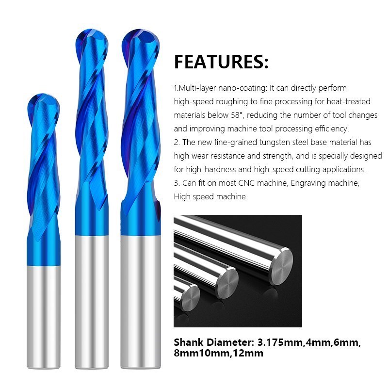 XCAN-Fresa de extremo de punta - End Mill Set reseña y precio