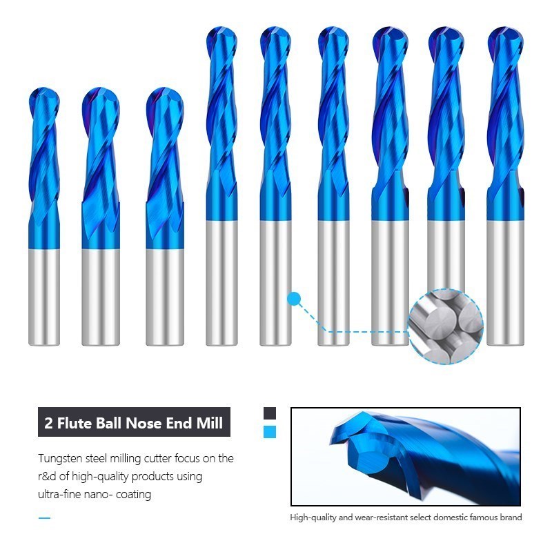 XCAN-Fresa de extremo de punta - End Mill Set reseña y precio