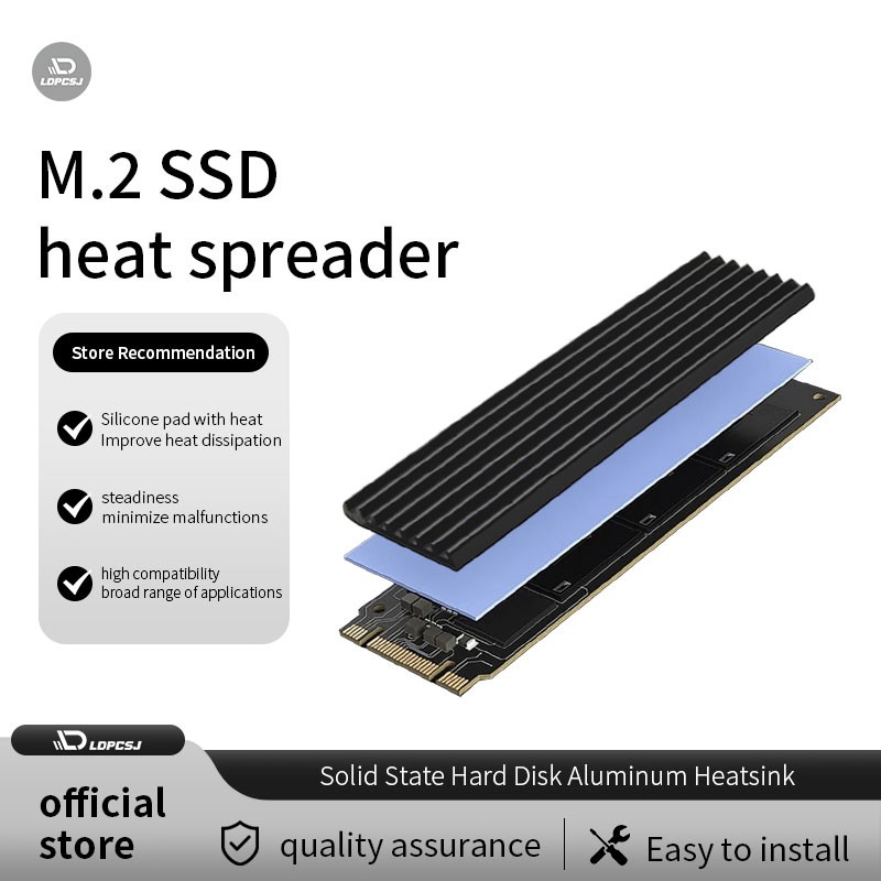 Disipador de calor M.2 SSD, ra - Aluminium Extrusion reseña y precio